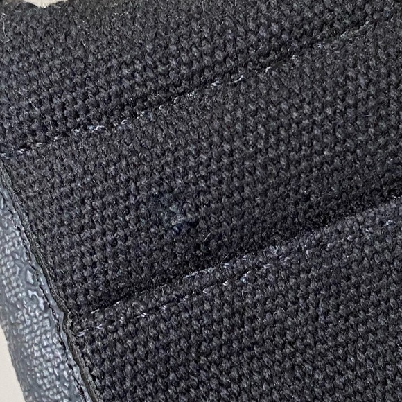 MICHAEL Michael Kors women’s black textured canvas lace up combat boots (READ) - Picture 6 of 12